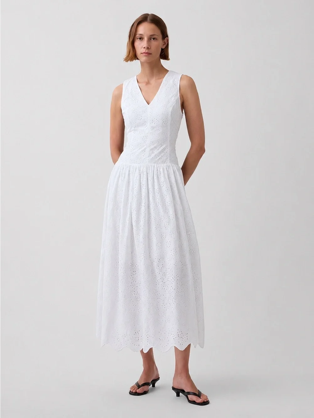 gap cotton maxi dress Women's Tiered Tie-Back Maxi Dress by Gap Light Blue Size XS
